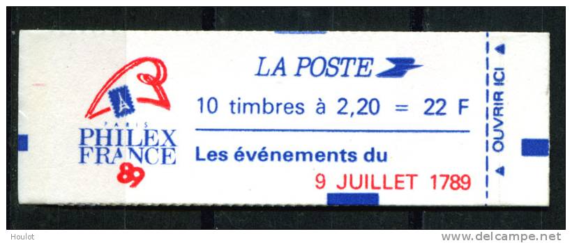 Frankreich Mi.N° 2510 Liberté De Gandon Dallay Carnet N° 469 Cuverture Philexfrance - Other & Unclassified