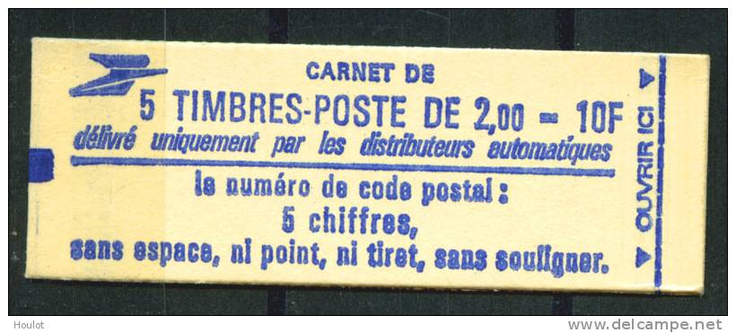 Frankreich Mi.N° 2309 Liberté De Gandon Dallay Carnet N° 448, Heftchen Enthält 5 Marken A 2,00 F, Carnet De 5 Timbres De - Other & Unclassified