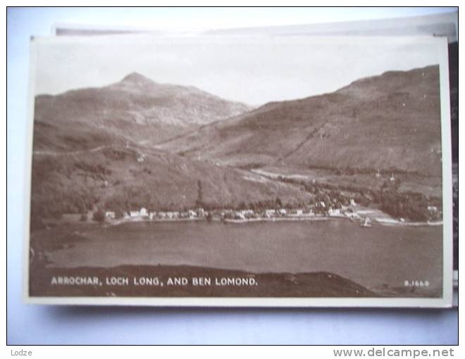 Schotland Scotland Arrochar Loch Long Ben Lomond - Dunbartonshire