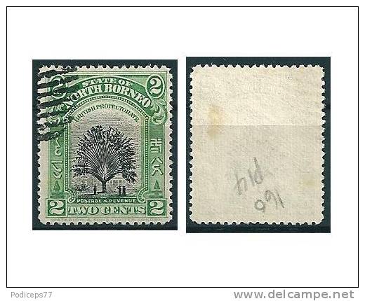 Nord-Borneo 1909 Quellenbaum 2 C (Z 14)  Mi-Nr.128 Gestempelt / Used - Otros - Asia