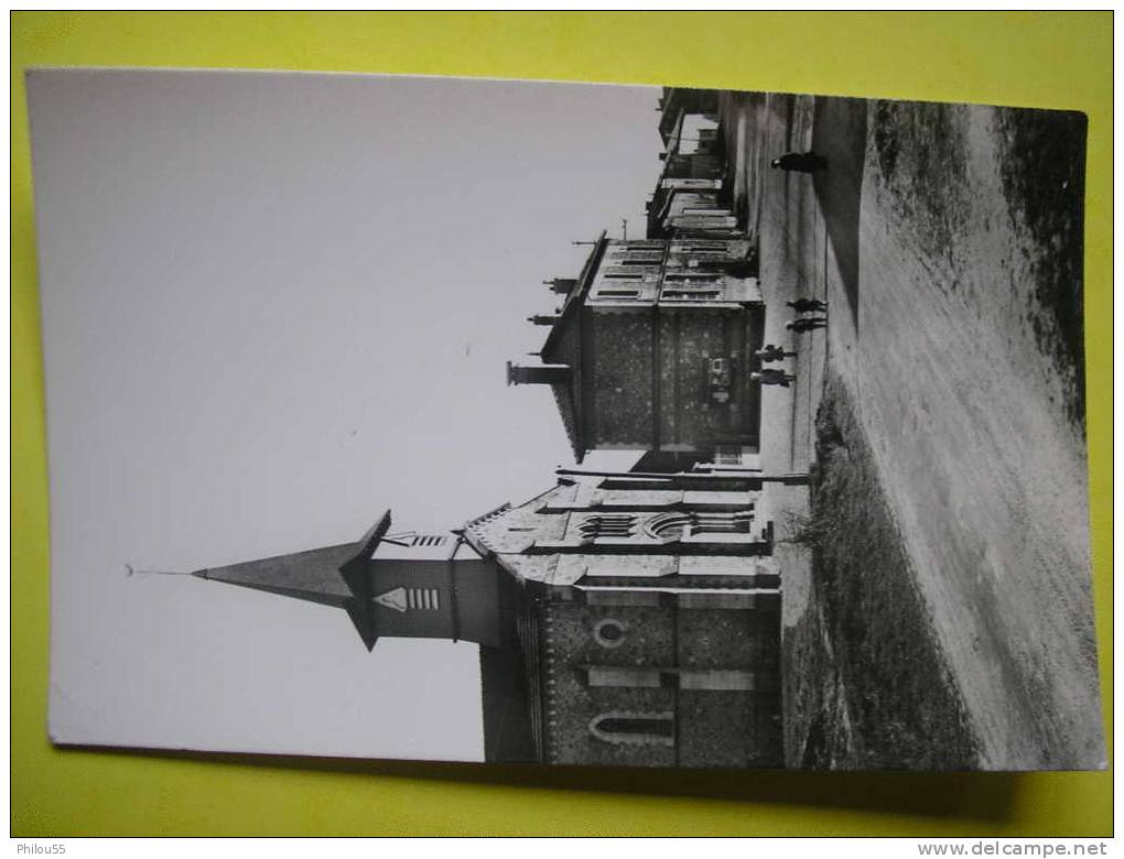 RARE Cpsm 51 LE CHATELIER    Animation,   Eglise,Mairie,Ecole - Givry En Argonne