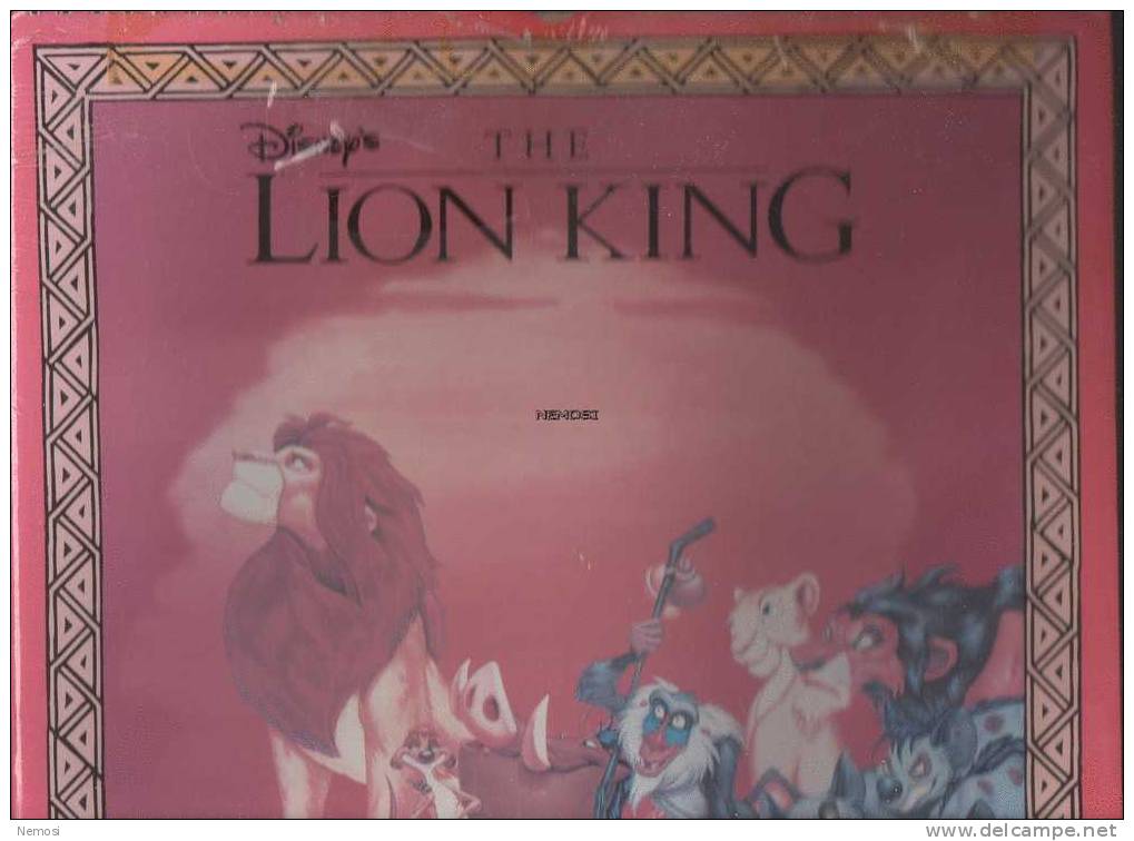 CALENDRIER - 1995 - LE ROI LION - 12 Posters - Varia