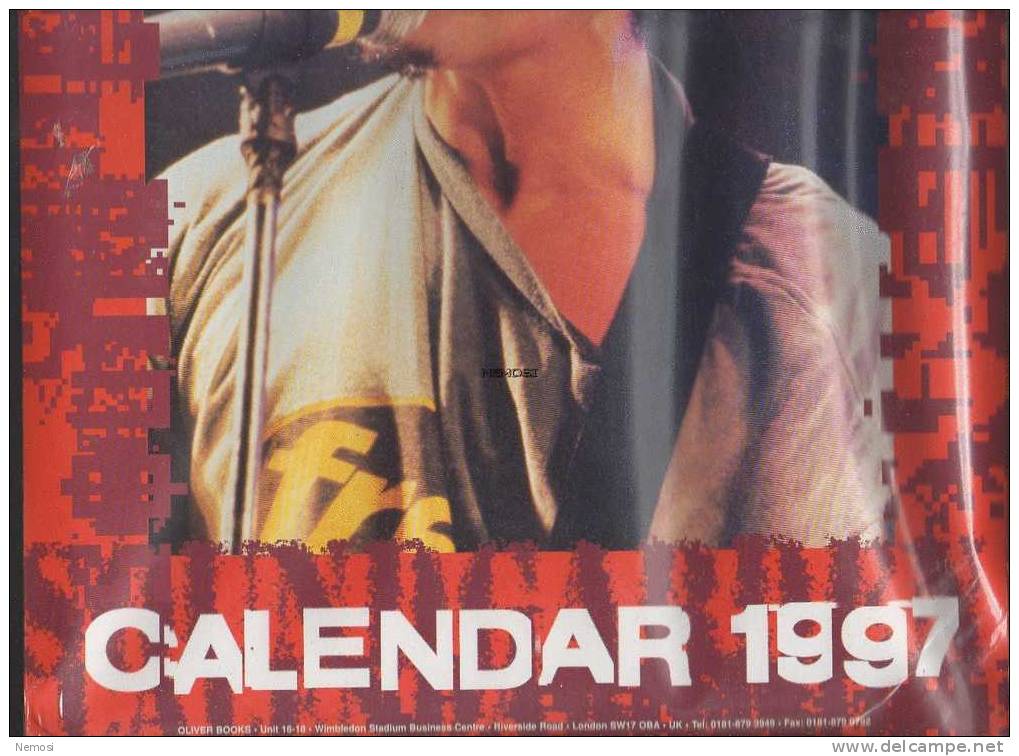 CALENDRIER - 1997 - SOUNDGARDEN - 12 Posters - Objets Dérivés