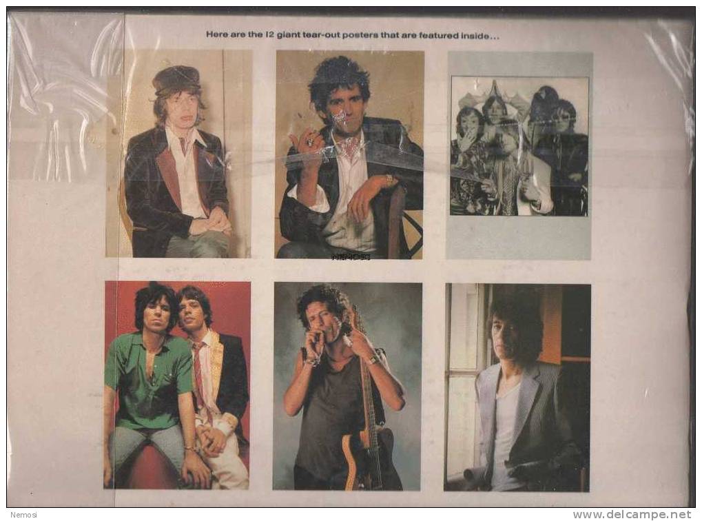 POSTERS BOOK - ROLLING STONES - 12 Posters - Andere Producten