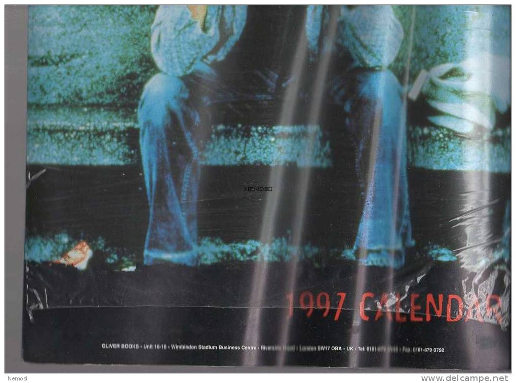 CALENDRIER - 1997 - NIRVANA - 12 Posters - Objets Dérivés