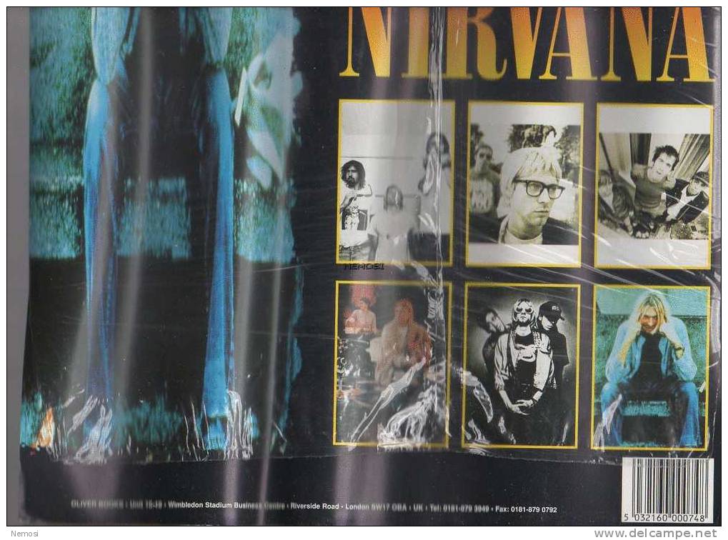 CALENDRIER - 1997 - NIRVANA - 12 Posters - Objets Dérivés