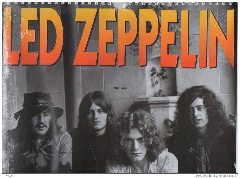 CALENDRIER - 1996 - LED ZEPPELIN - 12 Posters - Varia