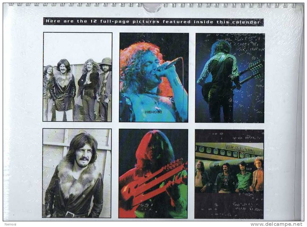 CALENDRIER - 1996 - LED ZEPPELIN - 12 Posters - Andere Producten
