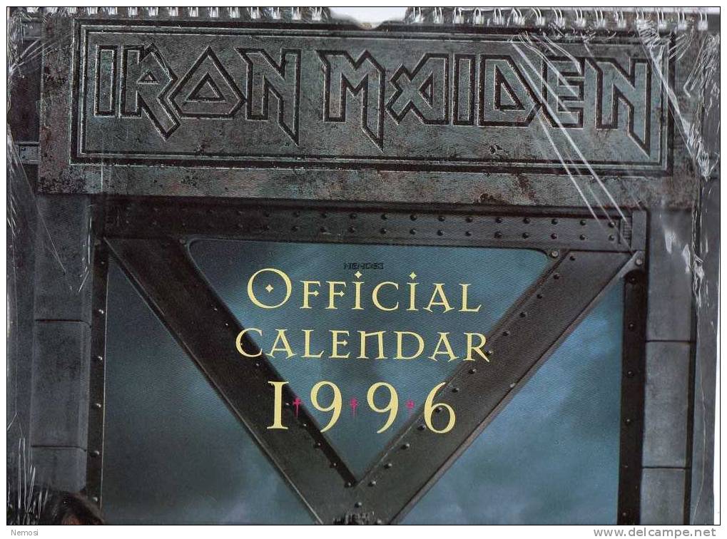 CALENDRIER - 1996 - IRON MAIDEN - 12 Posters - Andere Producten