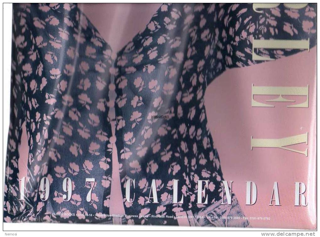 CALENDRIER - 1997 - Liz HURLEY - 12 Posters - Objets Dérivés