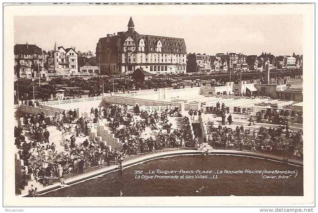 CPSM 62 - Le Touquet Paris Plage - La Nouvelle Piscine - Le Touquet