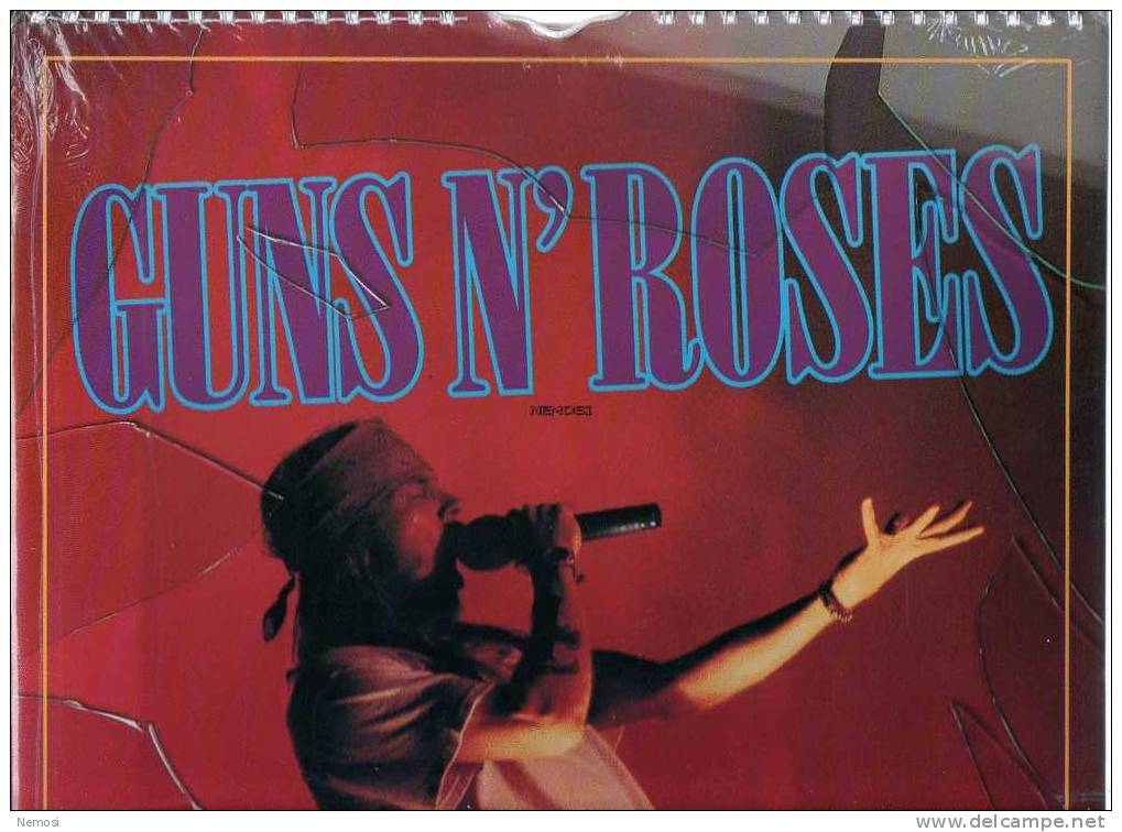 CALENDRIER - 1996 - GUINS´N´ROSES - 12 Posters - Other Products