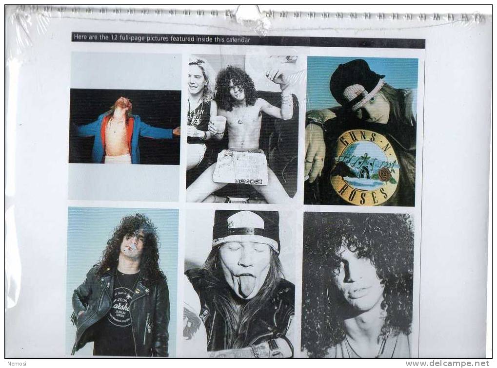 CALENDRIER - 1994 - GUINS´N´ROSES - 12 Posters - Other Products
