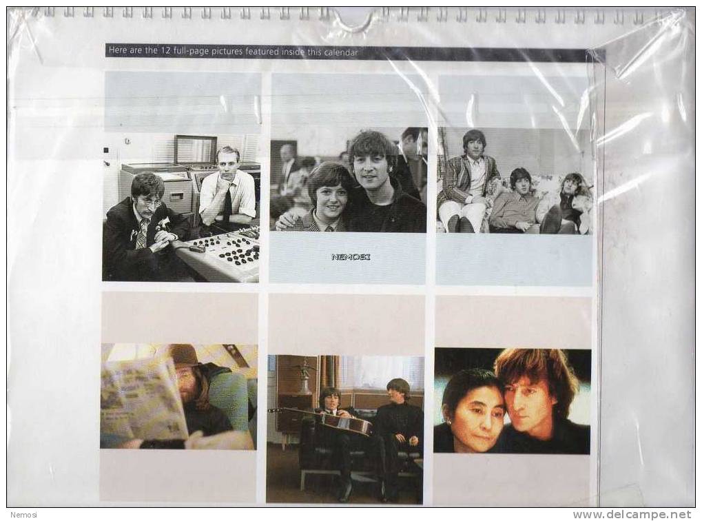 CALENDRIER - 1994 - John LENNON (BEATLES) - 12 Posters - Other Products