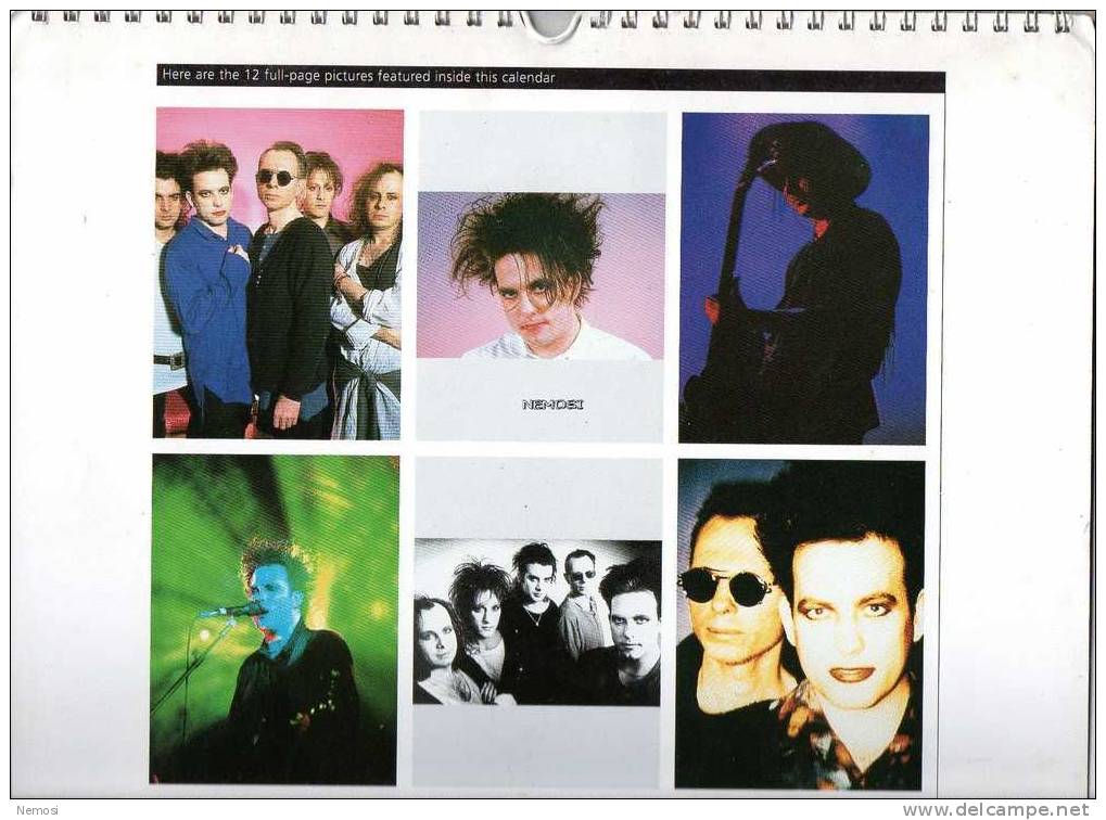 CALENDRIER - 1994 - CURE - 12 Posters - Other Products