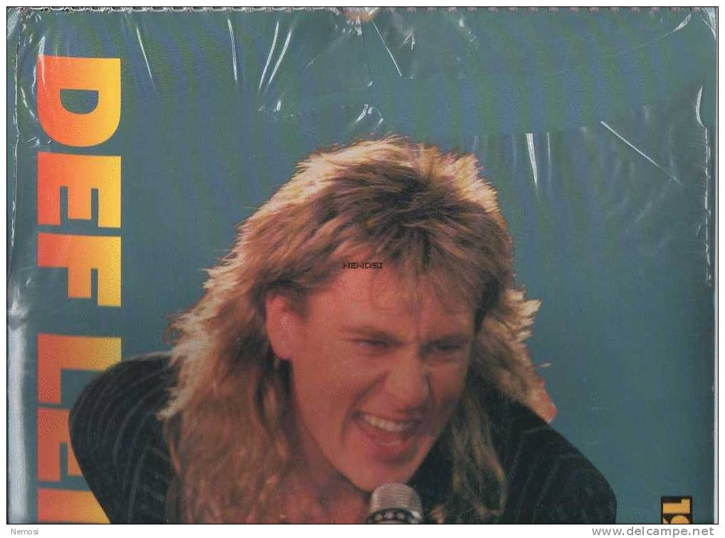 CALENDRIER - 1992 - DEF LEPPARD - 12 Posters - Other Products