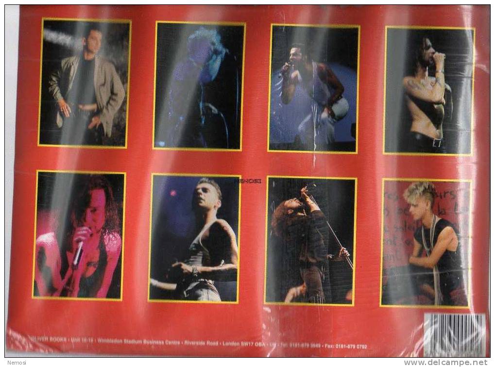 CALENDRIER - 1997 - DEPECHE MODE - 12 Posters - Andere Producten