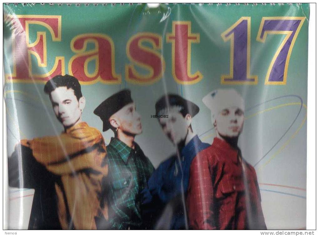 CALENDRIER - 1997 - EAST 17 - 12 Posters - Andere Producten