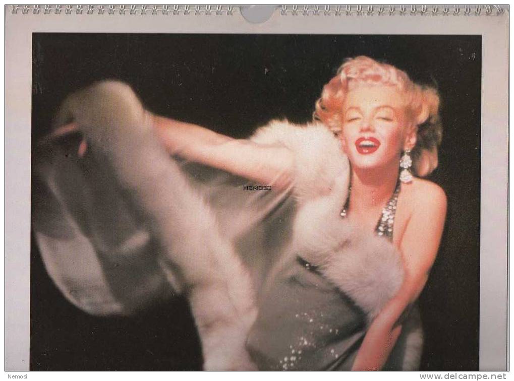 CALENDRIER - 1992 - Marilyn MONROE - 12 Posters - Objets Dérivés