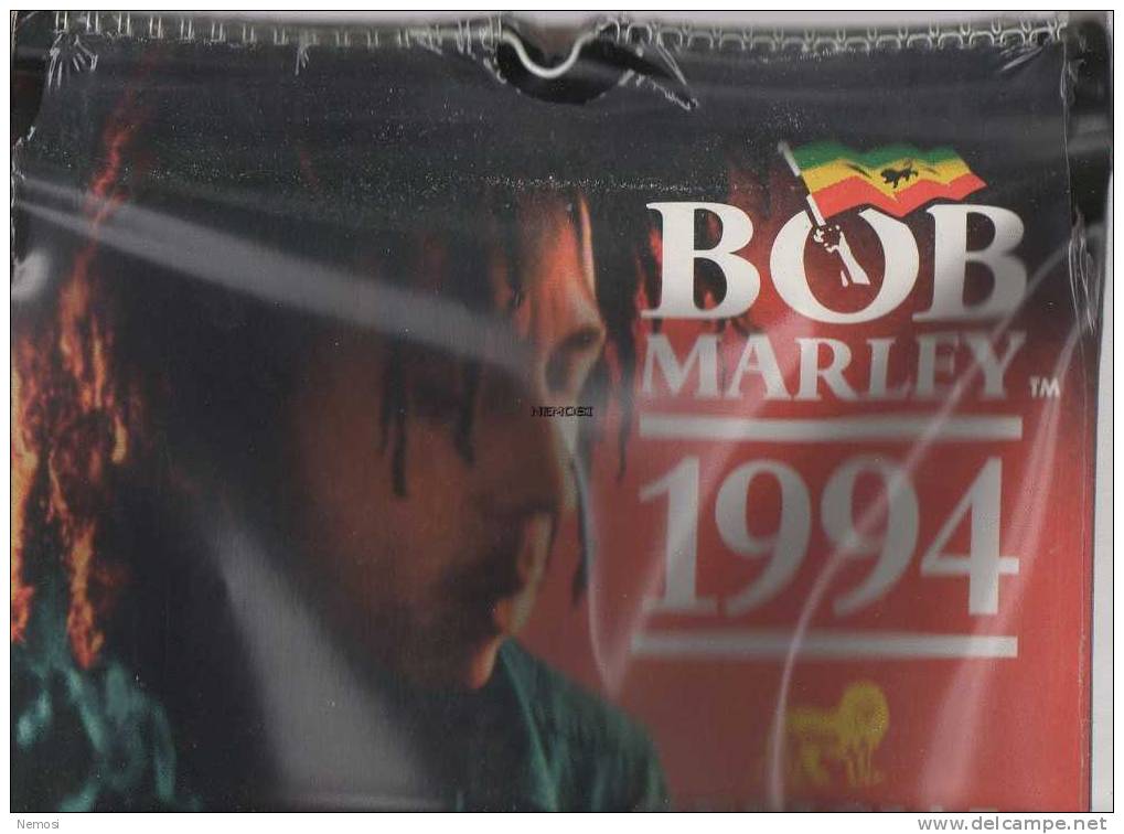 CALENDRIER - 1994 - Bob MARLEY - 12 Posters - Objets Dérivés