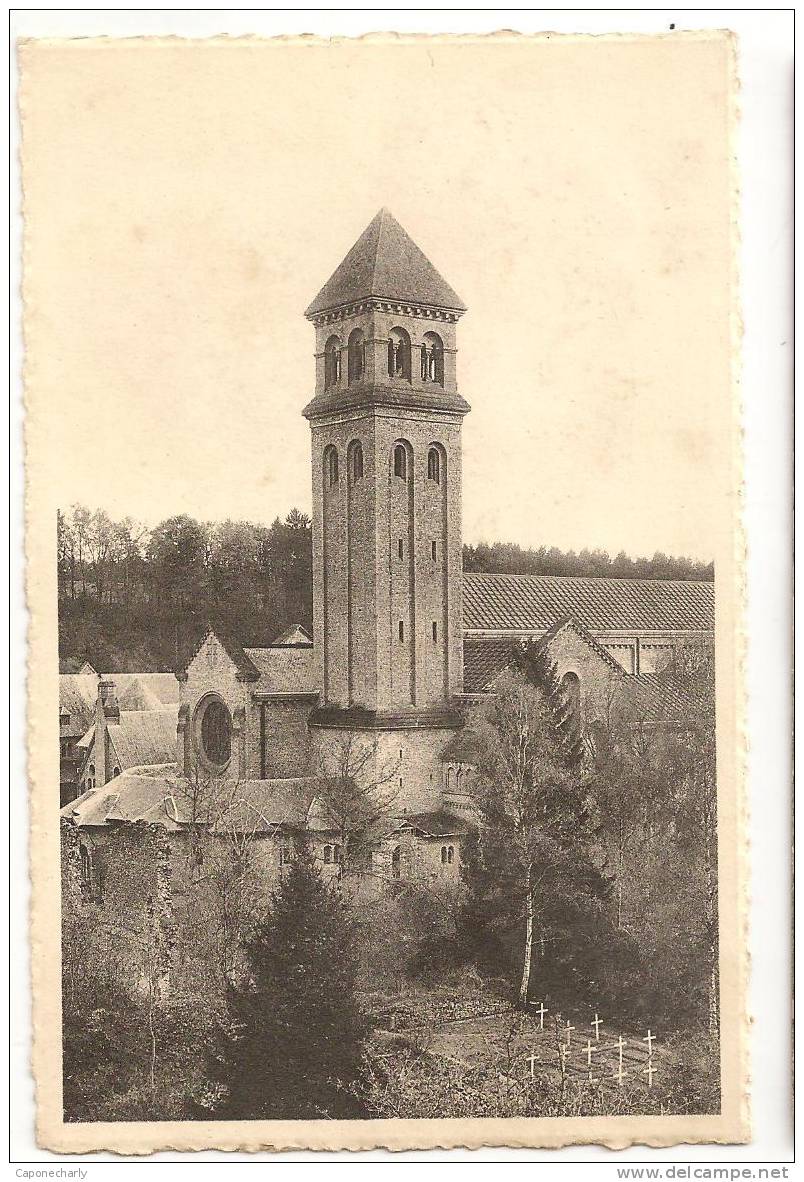 CPSM ABBAYE N.D D'ORVAL BELGIQUE - Florenville