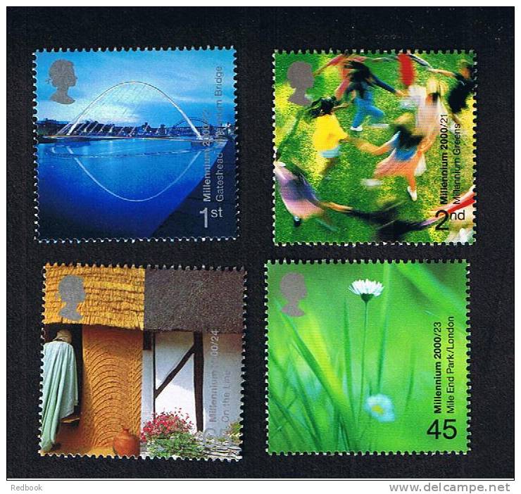RB 655 - GB 2000 Millennium People & Places MNH Stamps - Non Classificati
