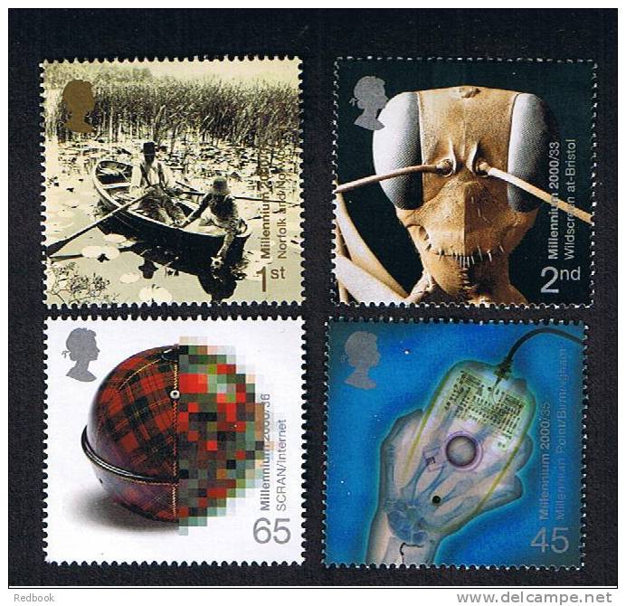RB 655 - GB 2000 Millennium "Mind & Matter"  MNH Stamps - Unclassified