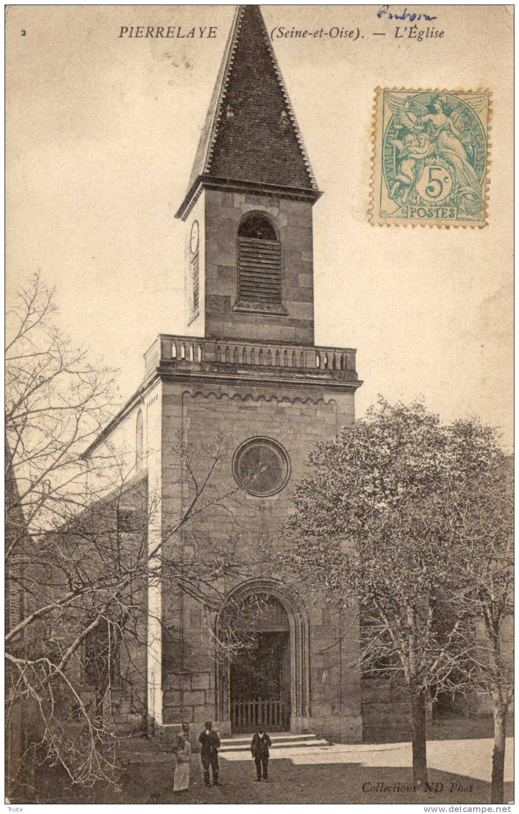 PIERRELAYE L EGLISE ANIMEE - Pierrelaye