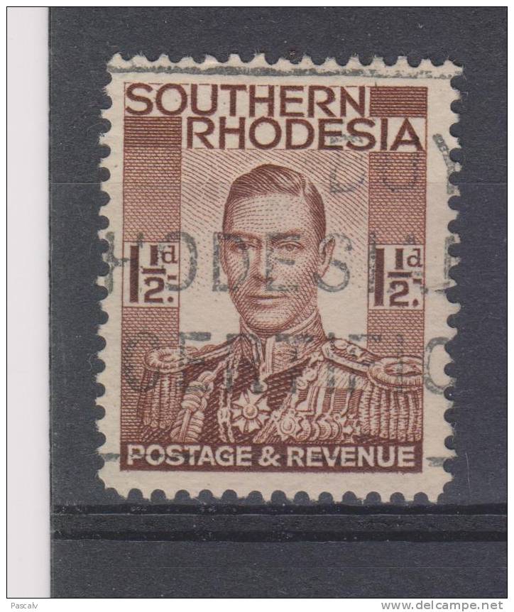 RHODESIE DU SUD Yvert 42 Oblitéré - Rodesia Del Sur (...-1964)