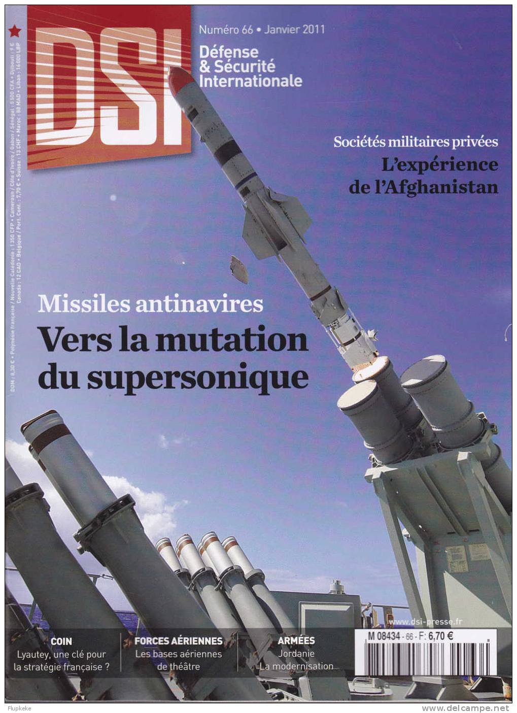 Défense & Sécurité Internationale 66 Janvier 2011 Missiles Antinavires Sociétés Militaires Privées En Afghanistan - Waffen