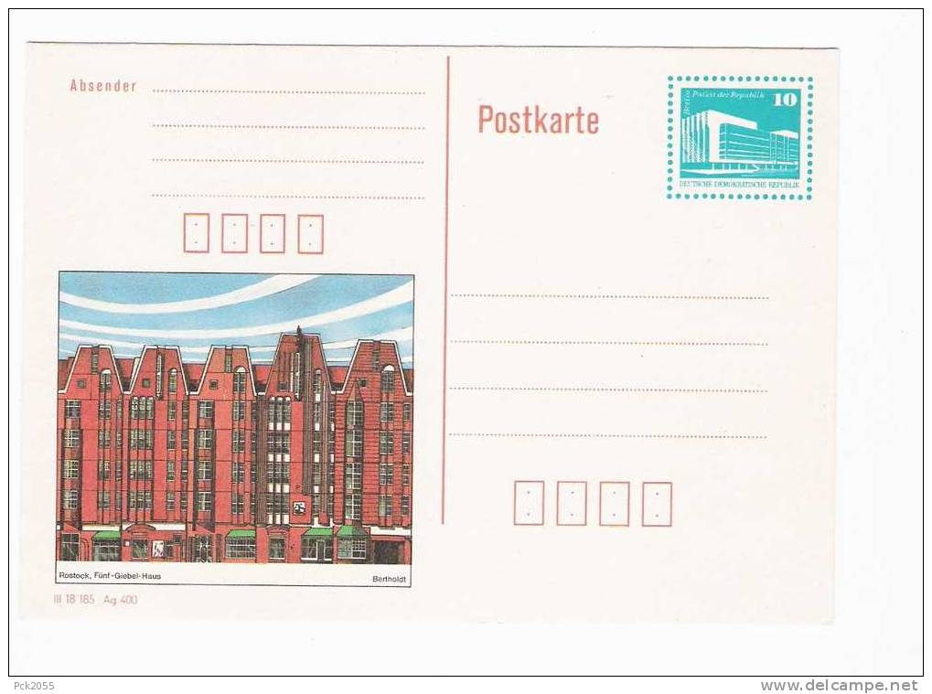 DDR Ganzsache 1990 Nr.P 91 Bildpostkarte D 549 - Cartes Postales - Neuves