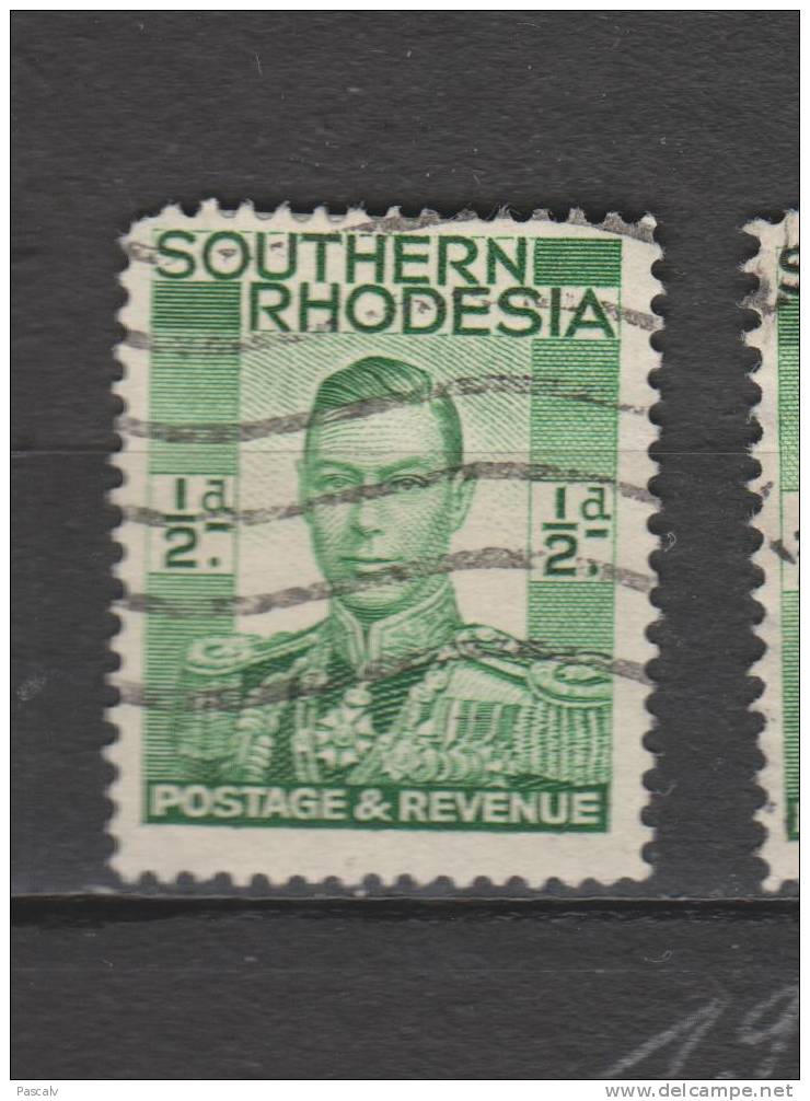 RHODESIE DU SUD Yvert 40 Oblitéré - Rhodésie Du Sud (...-1964)