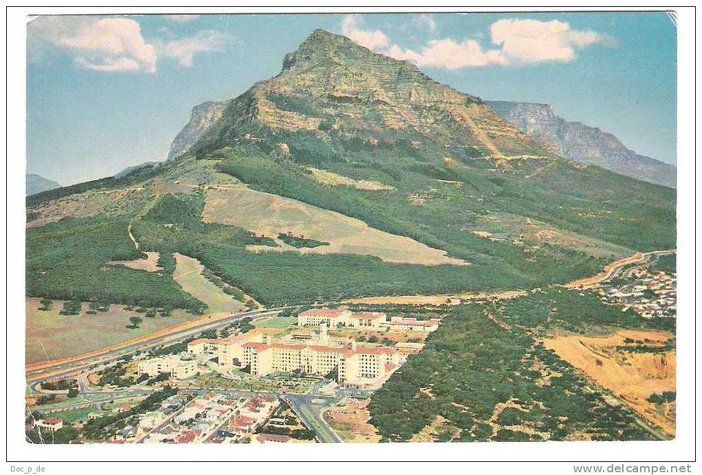 South Africa - Kapstadt - Kaapstadt - Cape Town - Groote Schuur Hospital Below Devil`s Peak - South Africa