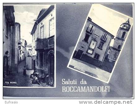 ISERNIA - ROCCAMANDOLFI - Saluti 2 Vedute VG59 - Isernia