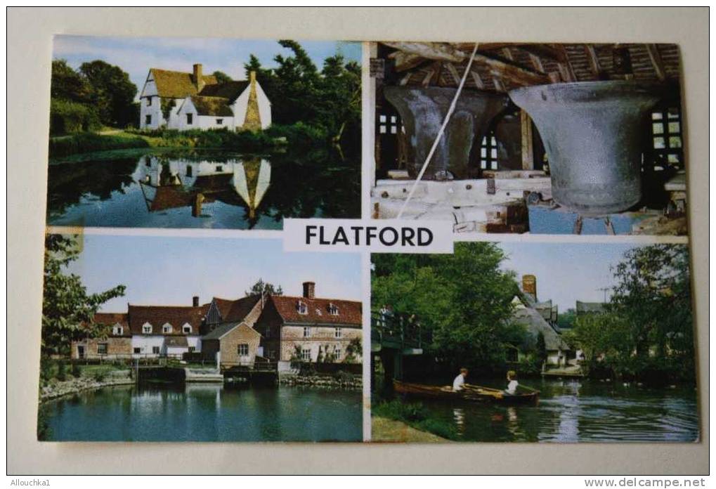CPSM ROYAUME UNI ANGLETERRE > WILLIE LOTT'S COTTAGE BELL CAGE EAST BERGHOLT CHURCH      =>  FLATFORD - Andere & Zonder Classificatie