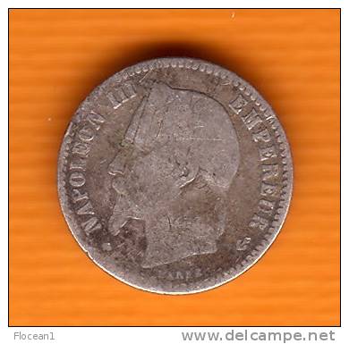 **** 50 CENTIMES 1866 BB STRASBOURG NAPOLEON III - ARGENT **** EN ACHAT IMMEDIAT !!! - 50 Centimes