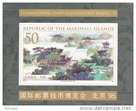 Marshall Islands -1995 Beijing 95 Souvenir Sheet MNH - Marshallinseln
