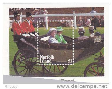 Norfolk Island 1985 Queen Mother Souvenir Sheet MNH - Norfolk Island