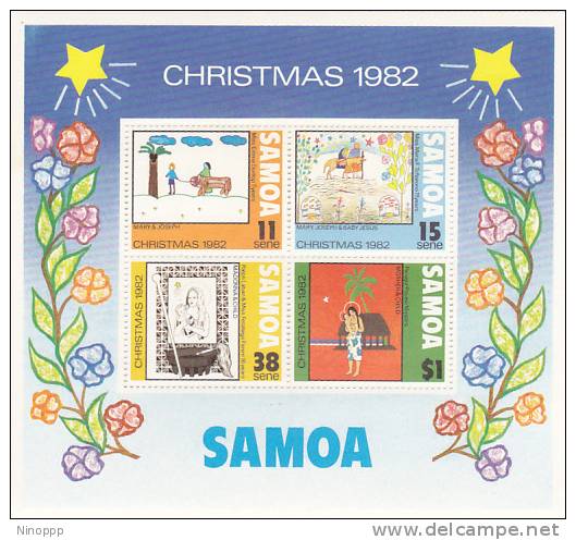 Samoa 1982 Chrismas MS MNH - Samoa