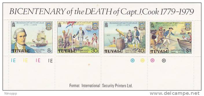 Tuvalu 1979 Bicentenary Death Ov Capt Cook   MNH - Tuvalu