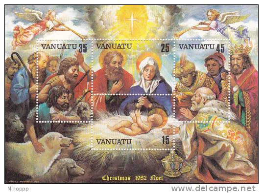 Vanuaty 1982 Christmas MS  MNH - Vanuatu (1980-...)