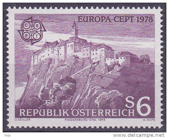 EUROPA - CEPT - Michel - 1978 - Oostenrijk - Nr 1573 - MNH** - Cote 3,20€ - 1978