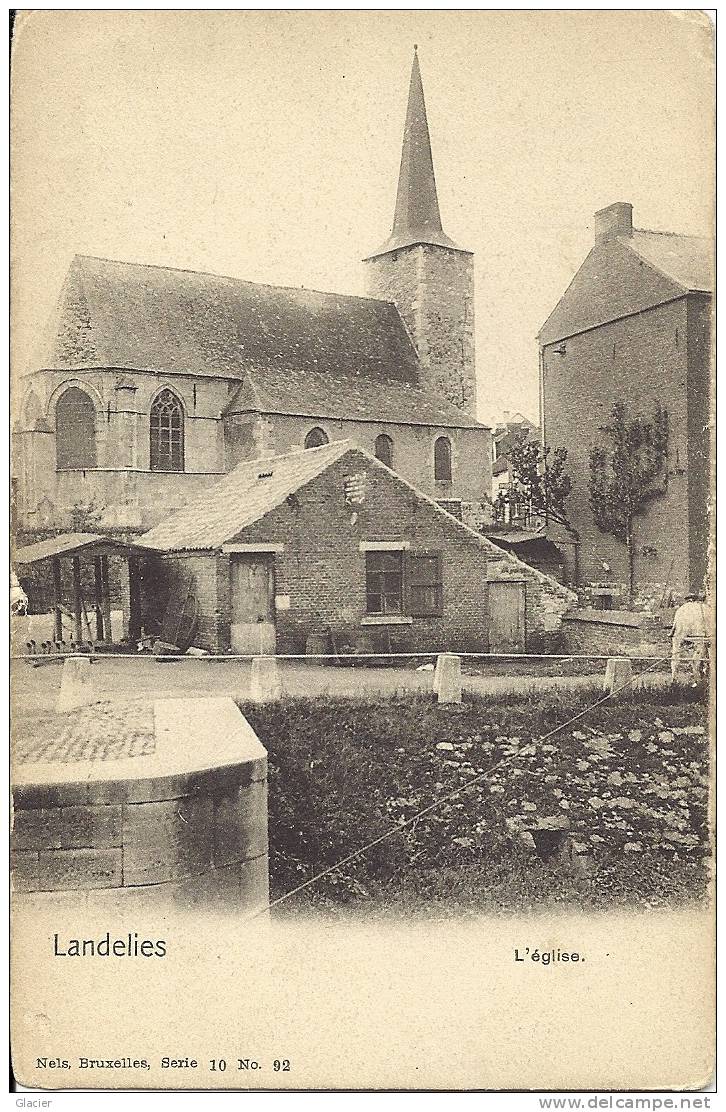 LANDELIES - L' Eglise - Nels Série 10 N° 92 - Montigny-le-Tilleul