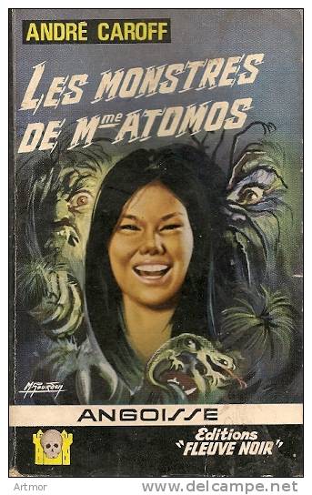 FLEUVE NOIR ANGOISSE N° 143- 1967 - CAROFF -  LES MONSTRES DE Mme ATOMOS - Fantastique