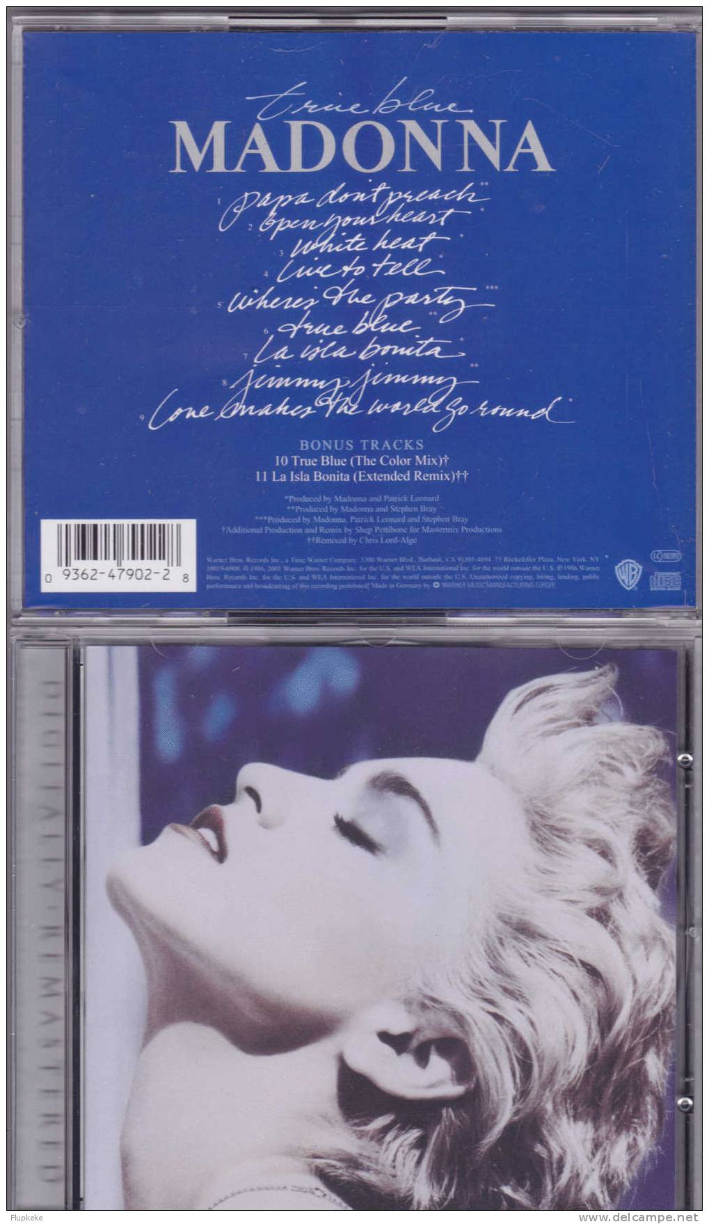 Cd True Blue Madonna - Rock