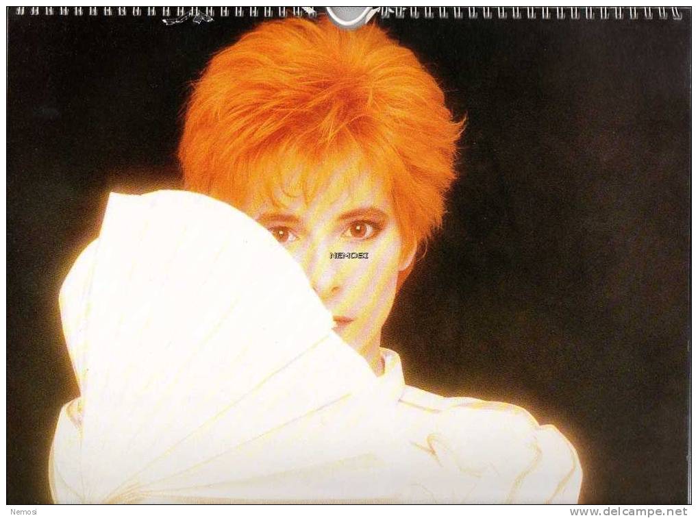 CALENDRIER - 1992 - Mylène FARMER - Objets Dérivés