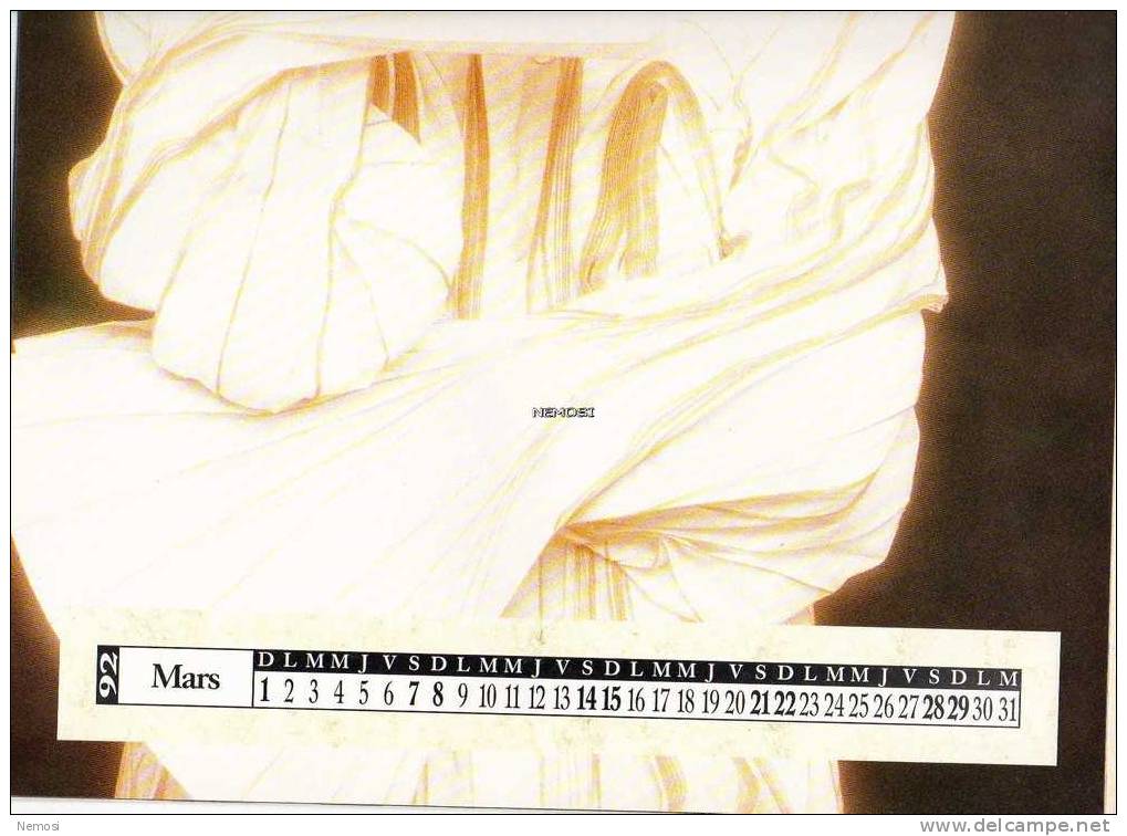 CALENDRIER - 1992 - Mylène FARMER