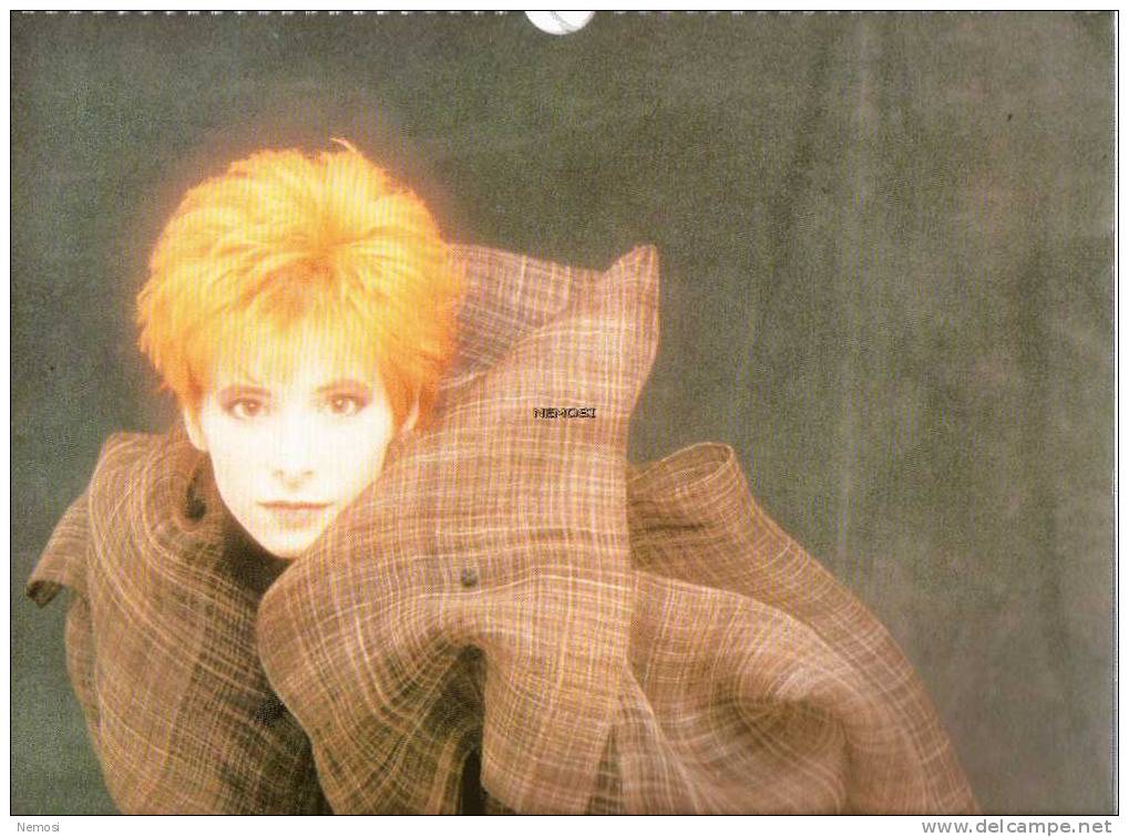 CALENDRIER - 1992 - Mylène FARMER - Objets Dérivés