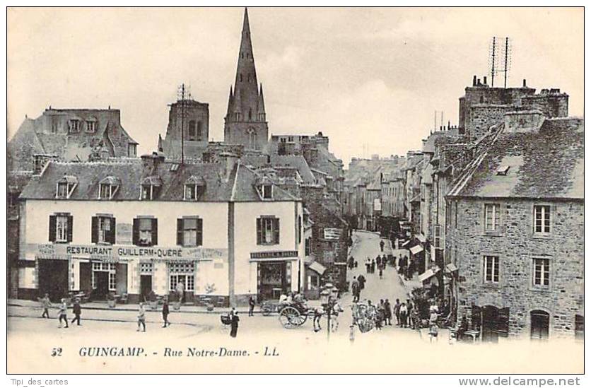 22 - Guingamp - Rue Notre-Dame - Guingamp