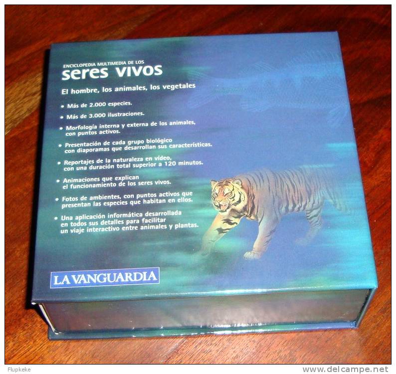 Cd-Rom Enciclopedia Multimedia De Los Seres Vivos La Vanguardia 1997 - Culture